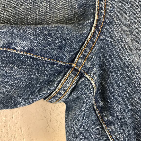 NWT Torrid High Rise Straight Leg Artisan Hem Cropped Denim Jeans Plus Size 24R - Picture 6 of 9